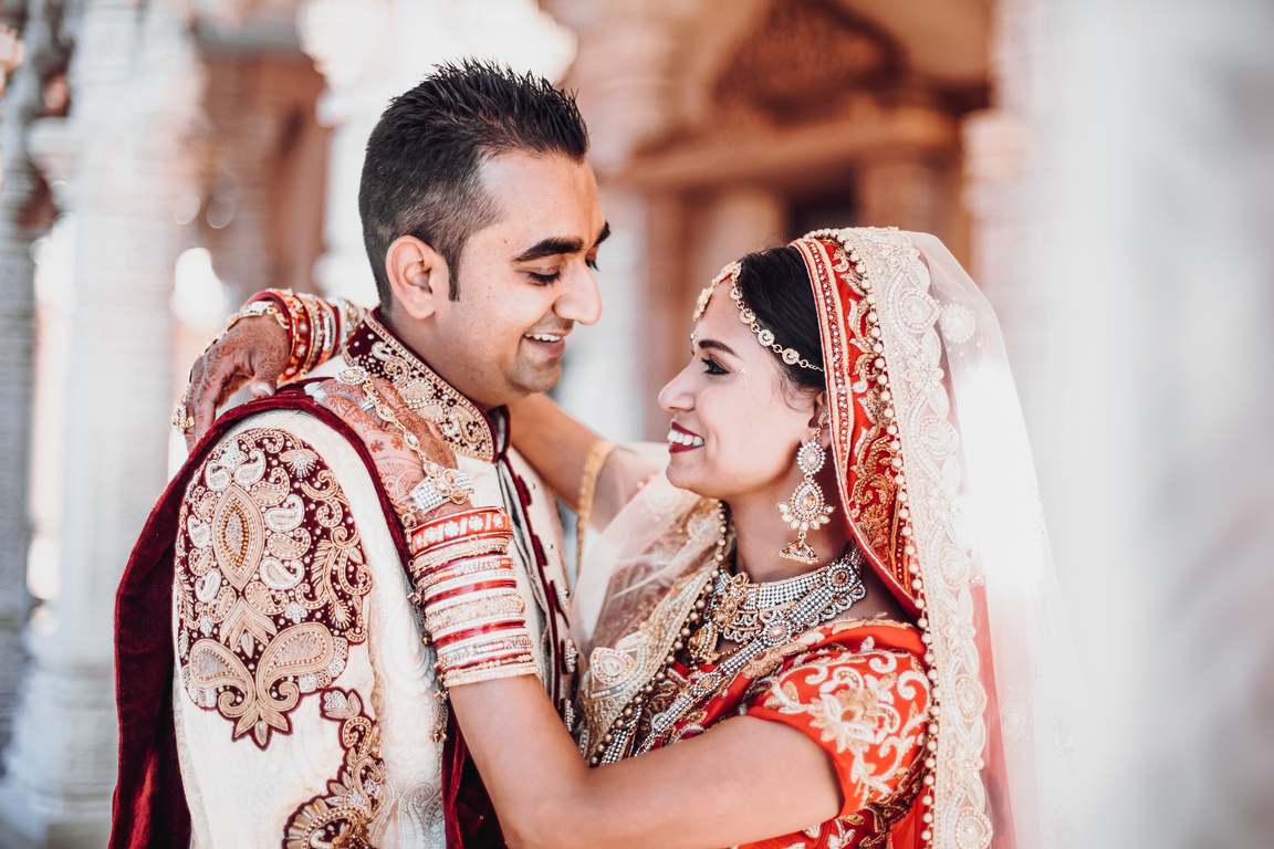 Bride and Groom Indian Wedding Collection